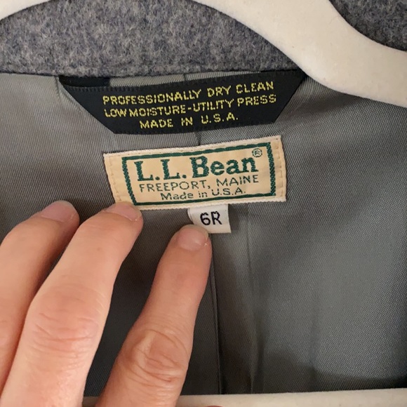 L. L. Bean Wool Blazer Vintage - Picture 2 of 4